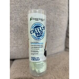 Frogg Toggs Chilly Pad Cooling Towel Green UPF 50+‎ Reusable